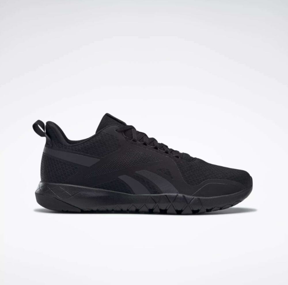 Reebok Shoes Running Black Low Top Mens 7.5 Athletic Sneakers Minimalist Gym